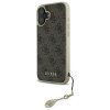 Guess GUHCP16SGF4GBR iPhone 16 6.1      brązowy/brown hardcase 4G Charms Collection